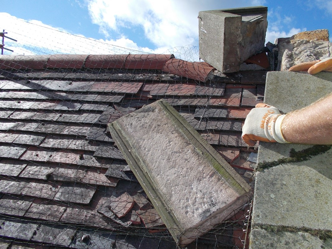 Chimney stack repair