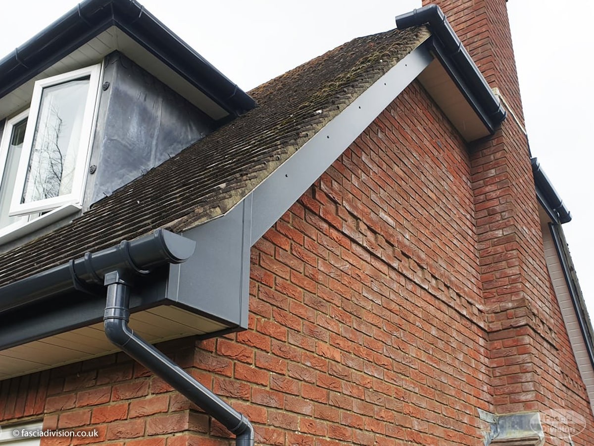 New guttering installation